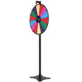 24 Inch Spinning Prize Wheel 14 Slots Roulette Dry Erase Markers