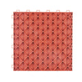Garage Tiles Interlocking, 12 x 12 x 0.53 inch 25 Pack Garage Floor Covering Tiles, Non-Slip Double-Sided Texture Garage Flooring Tiles, for Garages, Basements, Repair Shops, Red
