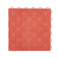Garage Floor Tiles 12x12 Interlocking 25pk Red Non-Slip