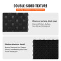 Garage Tiles Interlocking 50 Pack 12x12 Non-Slip Black Floor