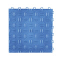 Garage Floor Tiles 305x305mm 50 Pack Non-Slip Blue Interlocking