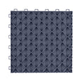 Garage Tiles Interlocking, 12 x 12 x 0.53 inch 25 Pack Garage Floor Covering Tiles, Non-Slip Double-Sided Texture Garage Flooring Tiles, for Garages, Basements, Repair Shops, Graphite Gray