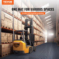 Garage Tiles Interlocking 25 Pack 12x12 Non-Slip Graphite