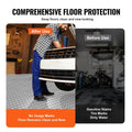 Garage Tiles Interlocking 305x305mm 25 Pack Silver Non-Slip Floor