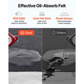 Waterproof Garage Floor Mat for Under Car, 914.4x1524 MM Compact Size Heavy Duty Containment Mat with Strong Grip, Protects Garage Floor from Water, Mud and Oil, For Garages,Greenhouses,Entrance