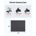 Waterproof Garage Floor Mat for Under Car, Non-slip 2 x 2.6 M Compact Size Heavy Duty Containment Mat, Protects Garage Floor from Water, Mud and Oil, For Garages,Greenhouses,Entrance