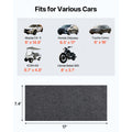 Garage Floor Mat, 2.25 x 5.2 M Waterproof Protection from Water,Snow, Rain,Mud and Oil for Cars, Non-slip Heavy Duty Containment Mat with TPE Anti-Leak Backing & Easy to Clean & Cuttable