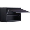 Metal Storage Cabinet 54.4kg Shelf Steel Garage Wall-Mounted