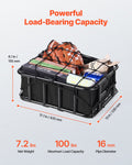 Rear Bike Basket Large Rainproof Cargo Net Cover Liner