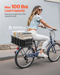Rear Bike Basket Large Rainproof Cargo Net Cover Liner