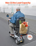 Metal Wire Basket Mobility Scooter 1-inch Receiver Heavy Duty