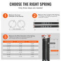 Garage Door Torsion Springs Pair 610mm 16000 Cycles Non-Slip