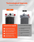 Garage Door Torsion Springs Pair 787mm 16000 Cycles Black Coated