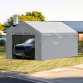 Carport Canopy 10x20ft Replacement Top Side Wall White Waterproof