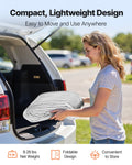 Carport Canopy 6x3m UV Resistant Waterproof Grey Tarp Cover