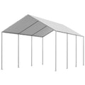 Carport Canopy 6x3m UV Resistant Waterproof Grey Tarp Cover