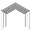 Carport Canopy 6x3m UV Resistant Waterproof Grey Tarp Cover