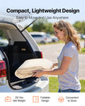 Carport Canopy 6x3m Portable Garage Tent Waterproof UV Beige