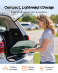 Carport Canopy 6x3m UV Waterproof Car Shelter Tarp Dark Green