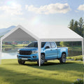 Carport Canopy 6x3.6m UV Waterproof Car Shelter Tent Tarp White