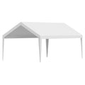 Carport Canopy 6x3.6m UV Waterproof Car Shelter Tent Tarp White