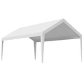 Carport Canopy 6x3.6m UV Waterproof Car Shelter Tent Tarp White