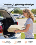 Carport Canopy 6x3.6m Replacement Top UV Waterproof Beige