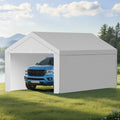 Carport Canopy 6x4m Grey UV Waterproof Car Shelter Tarp Sidewalls