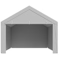 Carport Canopy 6x4m Grey UV Waterproof Car Shelter Tarp Sidewalls