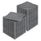 Interlocking Drainage Mat 31x31cm 50pcs Non-Slip Gray Floor Tile