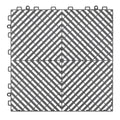 Interlocking Drainage Mat 31x31cm 50pcs Non-Slip Gray Floor Tile