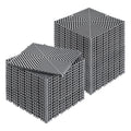 Interlocking Drainage Mat 31x31cm 40 Pcs Grey Non-Slip Floor Tile