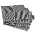 Interlocking Drainage Mat 31x31cm 40 Pcs Grey Non-Slip Floor Tile