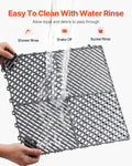 Interlocking Drainage Mat 41.5cm 24pcs Non-Slip Floor Tile Garage