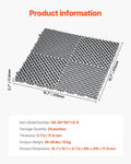 Interlocking Drainage Mat 41.5cm 24pcs Non-Slip Floor Tile Garage