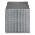 Interlocking Drainage Mat 41.5cm 24pcs Non-Slip Floor Tile Garage