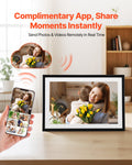 Digital Picture Frame 260mm 32GB IPS Touchscreen Wi-Fi