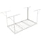 Garage Storage Rack 36x72in Ceiling Mount 550lbs White Adjustable