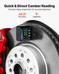 Wheel Alignment Tool 2PC Carbon Steel Toe Camber Plates Digital Angle