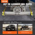 VEVOR Wheel Alignment Tool 2-Pack Toe Plates Stainless Steel Measuring