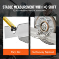 VEVOR Wheel Alignment Tool 2-Pack Toe Plates Stainless Steel Measuring