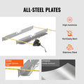 VEVOR Wheel Alignment Tool 2-Pack Toe Plates Stainless Steel Measuring