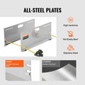 Wheel Alignment Tool 2-Pack Toe Plates Stainless Steel Magnetic