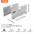 Wheel Alignment Tool 2-Pack Toe Plates Stainless Steel Magnetic