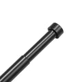 Double Curtain Rod 36-72in Black Adjustable 1