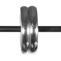 Double Curtain Rod 36-72in Black Adjustable 1