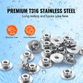 Cable Railing Kit 3.2mm 51pc Wheel Protector Sleeves Tensioner