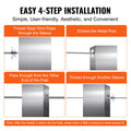 Cable Railing Kit 3.2mm 51pc Wheel Protector Sleeves Tensioner