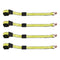 Wheel Chock Tie-Down Kit 4540kg Break Strength Car Motorcycle Truck