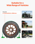 Wheel Chock Tie Down Kit 1986kg Break Strength E-Hooks ATVs